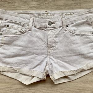 7 For All Mankind Denim Shorts